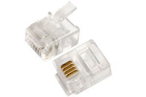 foto van product RJ11 connector 4 polig Kopp