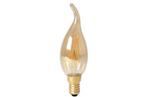 foto van product LED Filament Kaarslamp Tip Goud E14 240V Calex