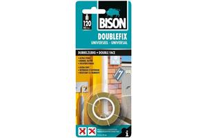 foto van product Double fix universeel dubbelzijdige tape Bison