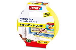 foto van product Afplakband precision indoor 25 m. X 25 mm. Tesa