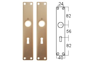 foto van product Langschild 202 SLG56 Hoppe