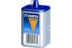 foto van product Batterij  6 Volt blok model Varta