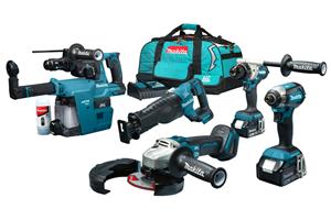 foto van product 18 V Combiset 5 delig DLX5069TX1 Makita