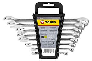 foto van product Set steek / ringsleutels 6 - 19 mm Topex