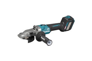 foto van product XGT 40 V Max Platkop haakse slijper 125 mm GA055GZ Makita