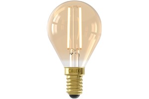 foto van product LED filament kogellamp volglas dimbaar  E14 240V Calex