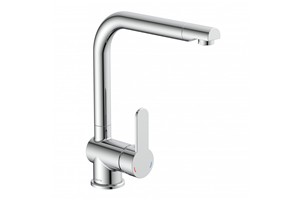 foto van product Eenknops Keukenmengkraan Rio chroomkleurig Schütte