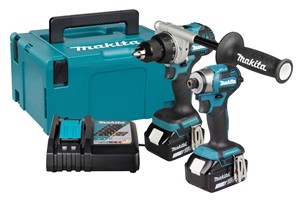 foto van product LXT 18 V Combiset boren en (slag)schroeven DLX2573TJ Makita