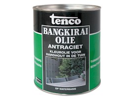 foto van product Bangkirai olie Antraciet Tenco