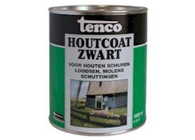 foto van product Houtcoat zwart Tenco