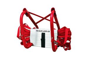 foto van product Smartwares Brandladder BBVL 4.5m rood/wit