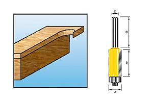 foto van product Kantenfrees HM met kogellager Makita