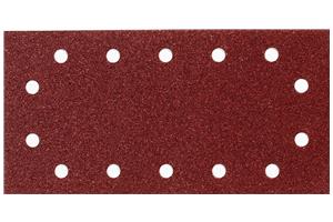 foto van product Schuurvel 115 x 228  red velcro / klithechting  Makita