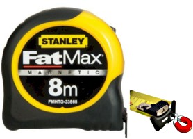 foto van product Rolbandmaat FatMax Stanley 8 meter