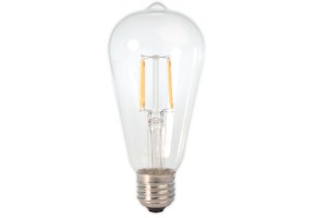 foto van product Rustieklamp LED volglas filament  E27 240V dimbaar Calex