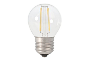 foto van product Kogellamp LED volglas filament  E27 240V  Calex