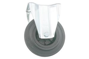 foto van product Bokwiel rubber 100 mm 70 kg