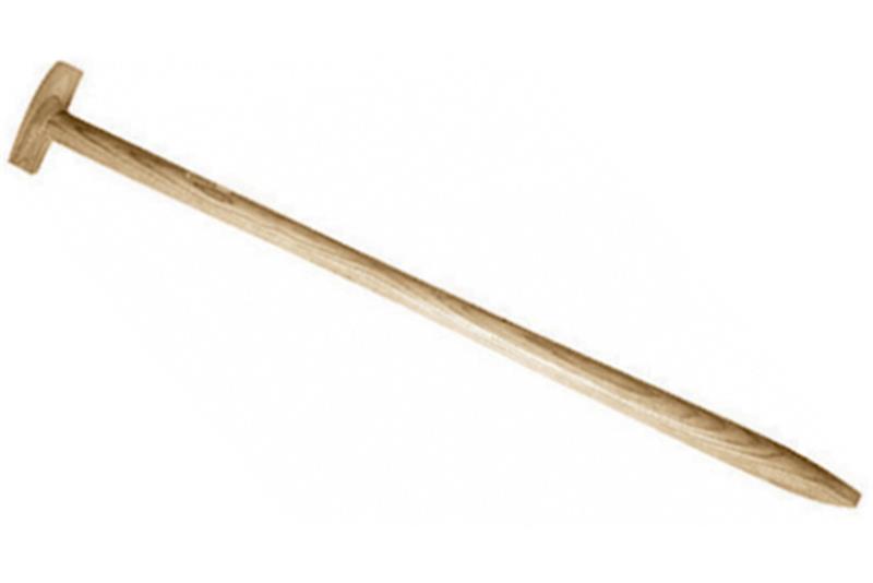 foto van product Houten spadesteel Ideal met hilt Hendrik Jan