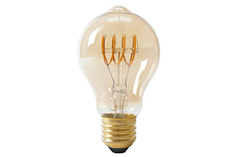 foto van product LED Flex standaard Gold volglas dimbaar E27 240V Calex