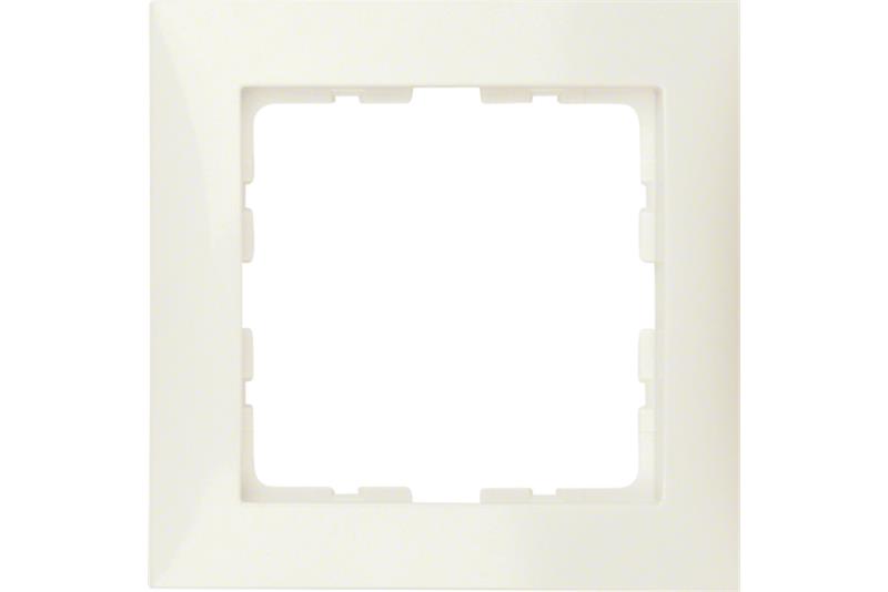 foto van product Afdekraam inbouw enkelvoudig S1 wit Berker