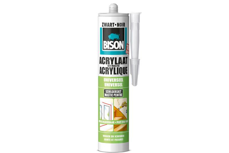 foto van product Acrylaatkit zwart  Bison