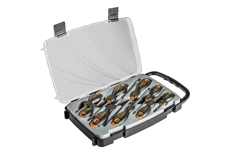 foto van product Schroevendraaierset 9 delig gleuf / kruis PH Neo Tools