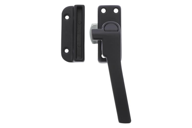 foto van product Raamboom rechts met nok en knop zwart Starx