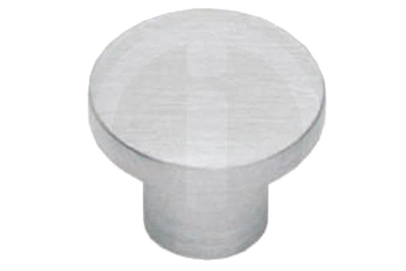 foto van product Meubelknop plat RVS geborsteld Ø 25 mm Intersteel