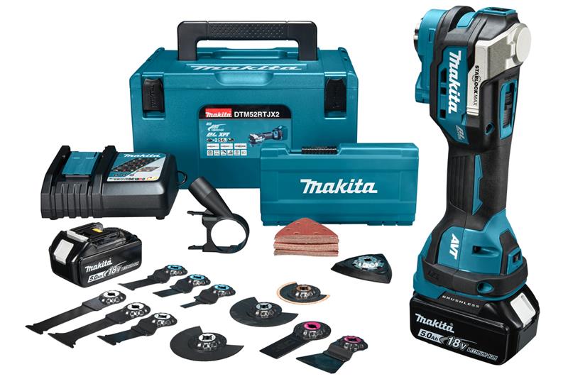 foto van product 18 V Multitool DTM52RTJX2 Makita