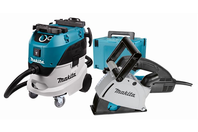 foto van product Combiset sleuvenzaag met stofzuiger DK0093J Makita