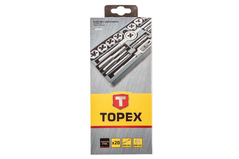 foto van product Tap - snijset binnen/buitendraad 20 delig Topex