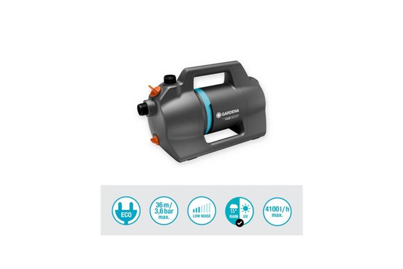 foto van product Beregeningspomp Silent 4100 set Gardena