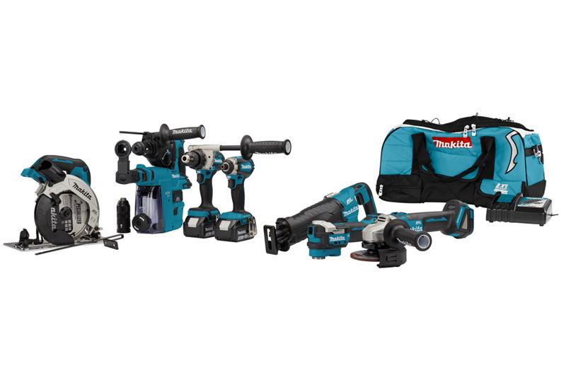 foto van product 18 V Combiset7 delig DLX7020TX1 Makita