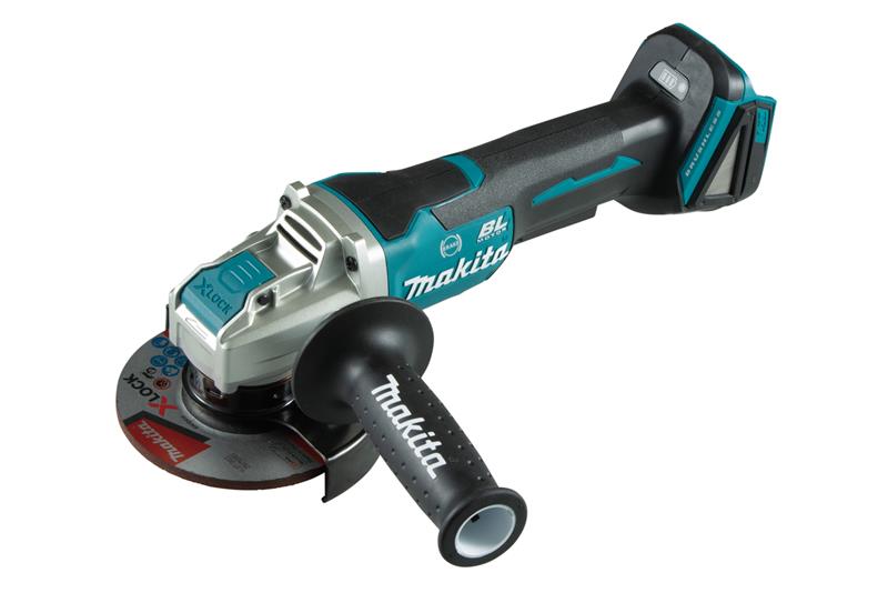 foto van product 18 V Haakse slijper 125 mm X-LOCK DGA520ZX1 Makita