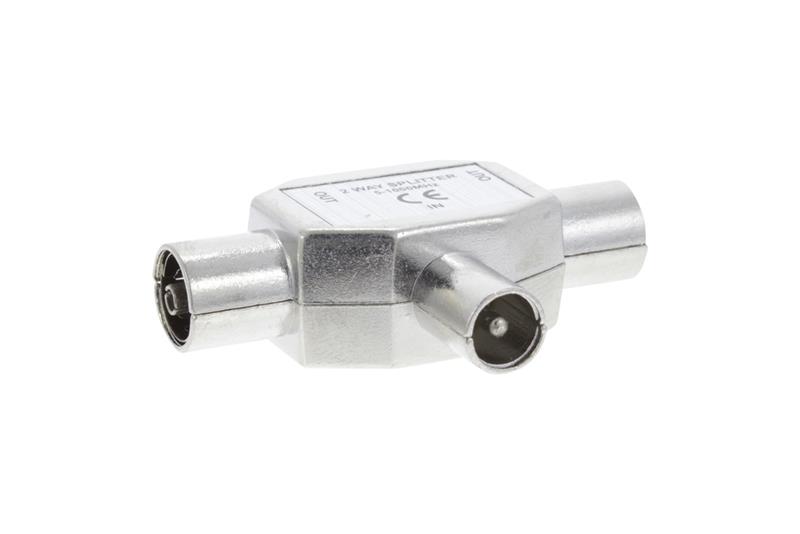 foto van product Coax splitter radio metaal Q-Link