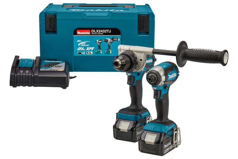 foto van product 18 V Combiset voor boor- en schroefklussen DLX2432TJ Makita
