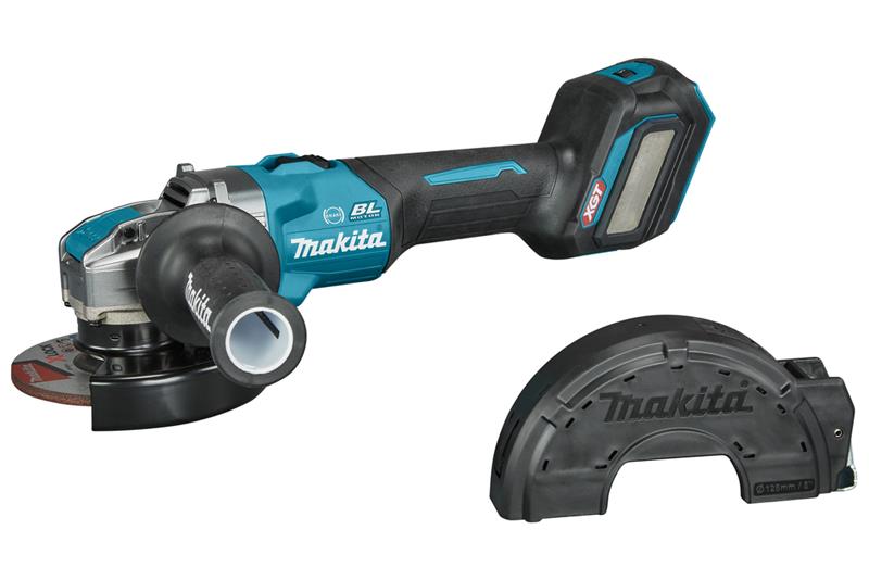 foto van product 40 V Max Haakse slijper 125 mm X-LOCK GA041GZ Makita