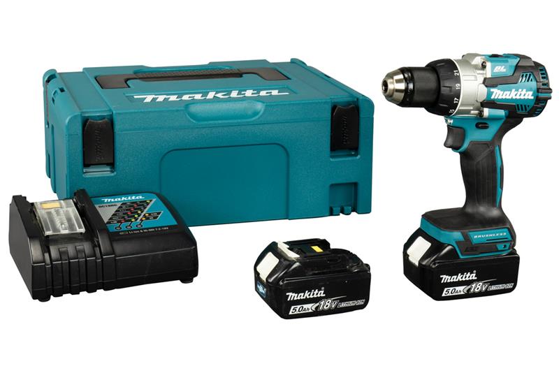 foto van product 18 V Boor-/schroefmachine DDF489RTJ Makita