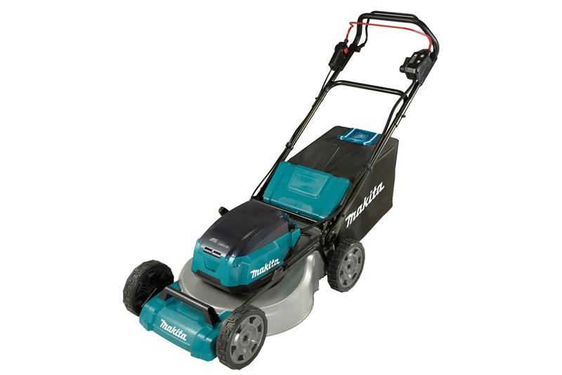 foto van product LXT 2x18 V accu Grasmaaier 46 cm DLM465Z Makita