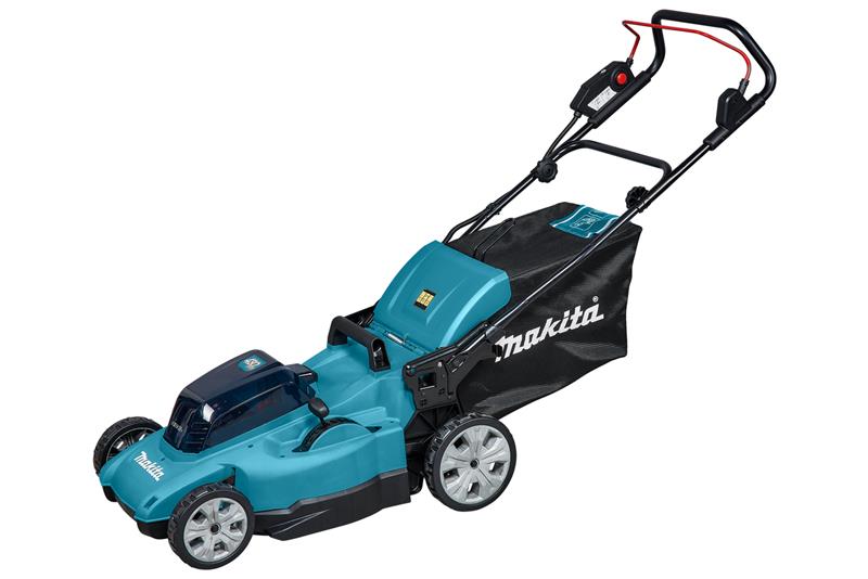 foto van product LXT 2x18 V accu Grasmaaier 48 cm DLM480Z Makita