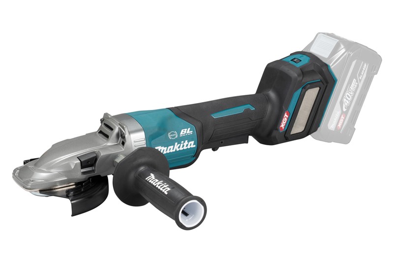 foto van product XGT 40 V Max Platkop haakse slijper 125 mm GA056GZ Makita