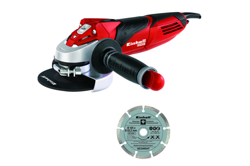 foto van product 230 v Haakse slijper TE-AG 125/750 KIT Einhell